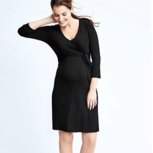 New Gap Maternity Wrap Dress -Great for Nursing